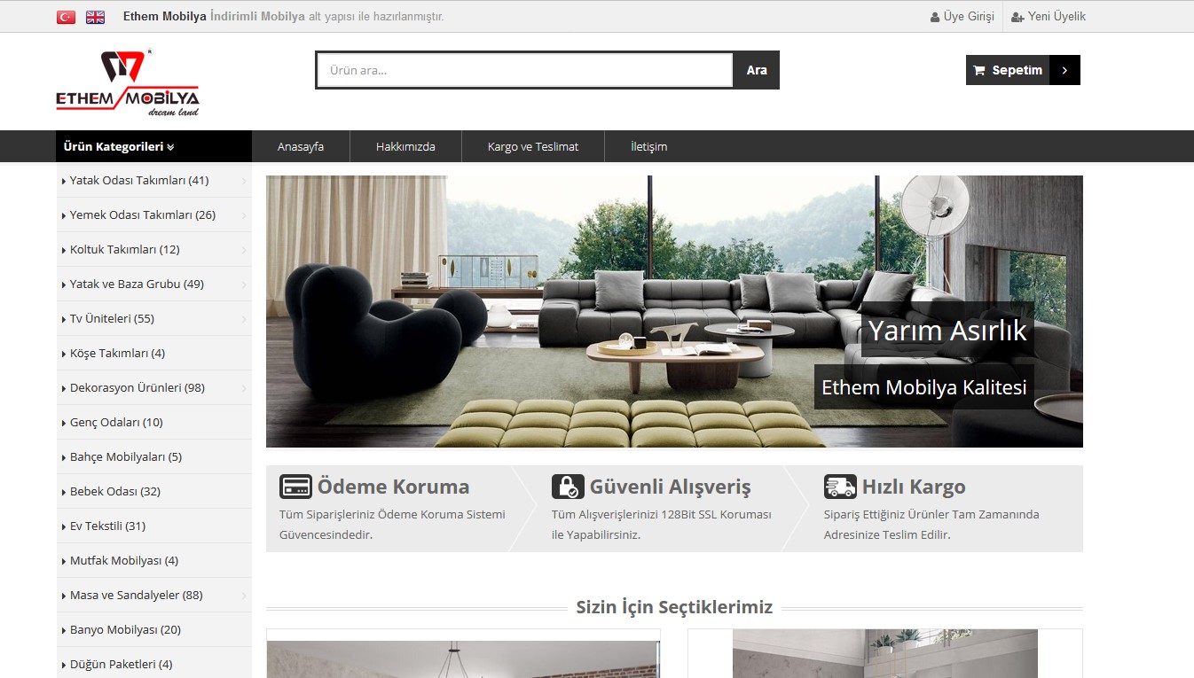 Hazır ETicaret Siteleri Web Tasarım Kocaeli Web Tasarım Atak Domain