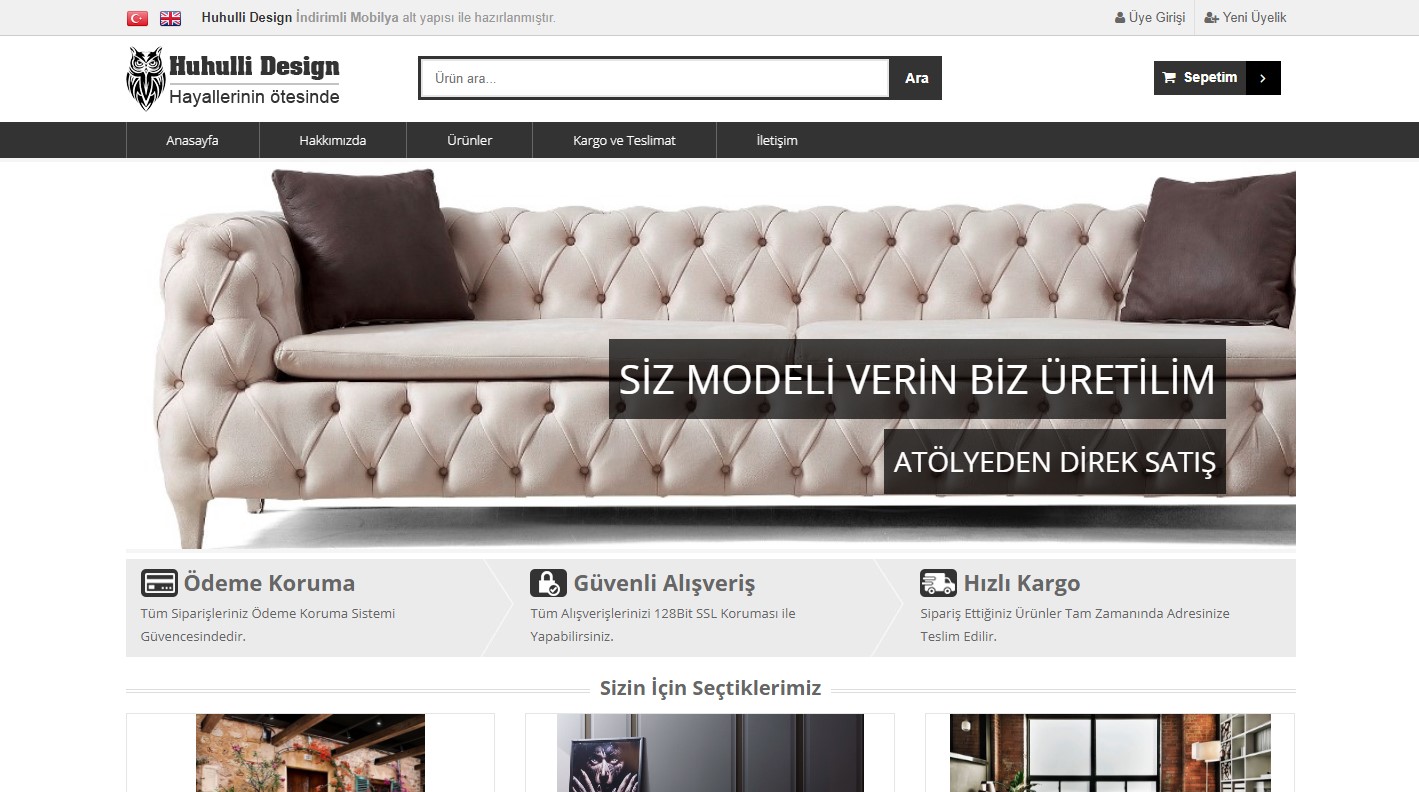Hazır ETicaret Siteleri Web Tasarım Kocaeli Web
