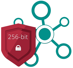 256 bit Strongest encryption