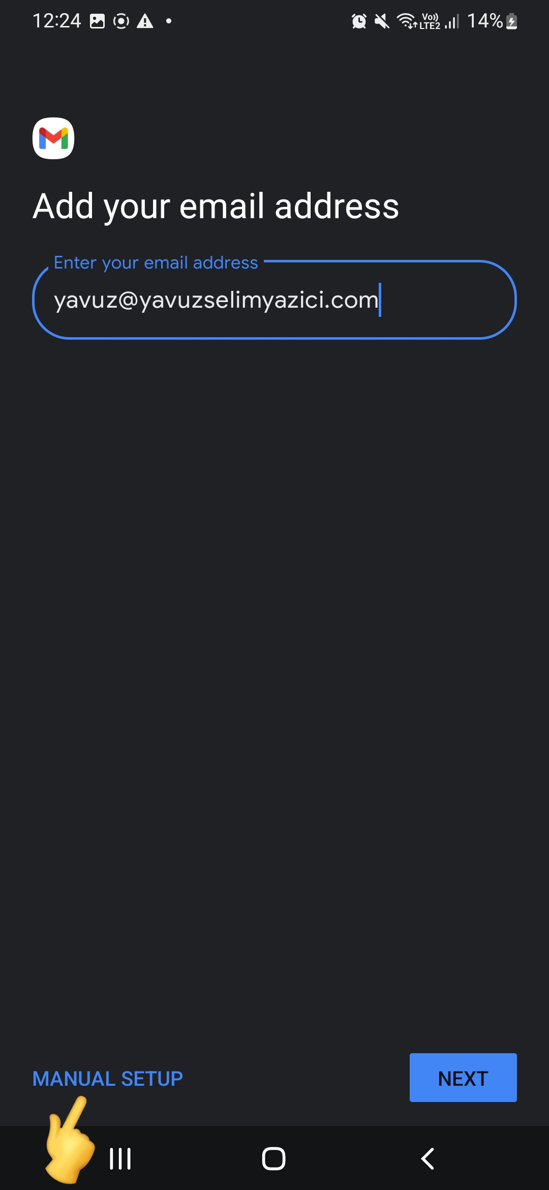 Android Mail-Setup - Atak Domain