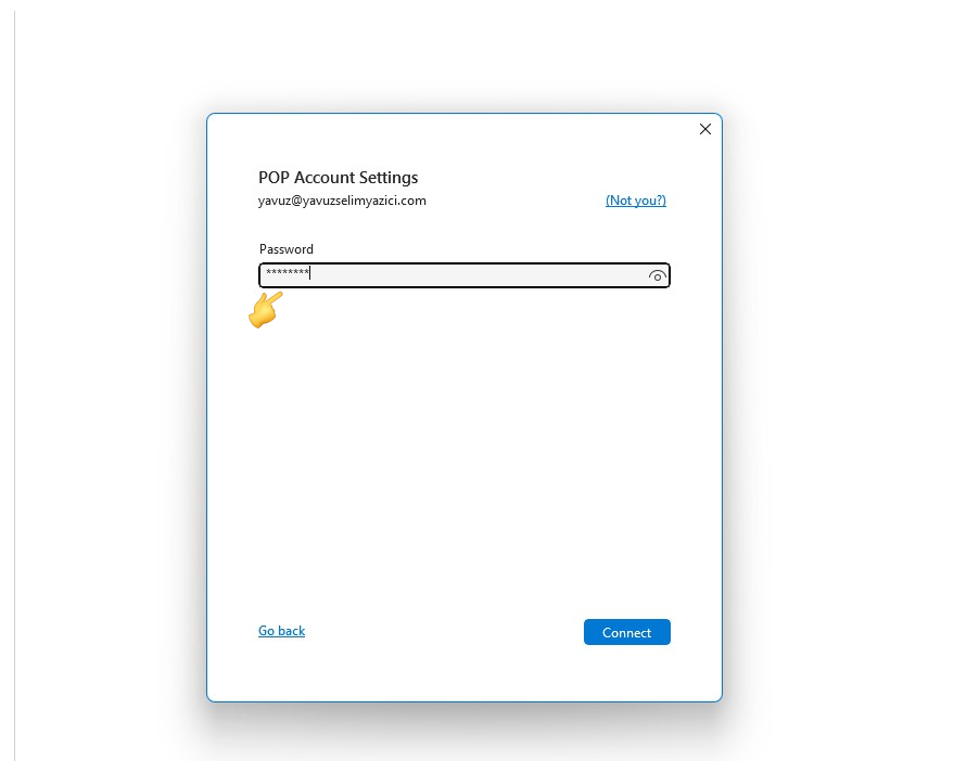 Outlook Mail Setup - Atak Domain