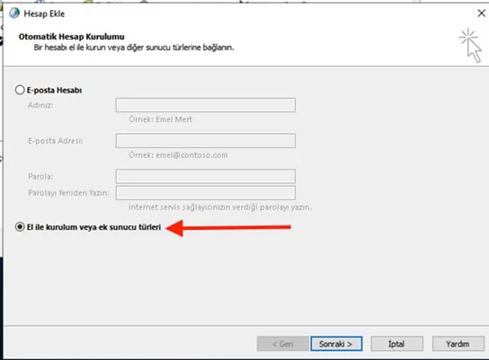 Outlook Mail Setup - Atak Domain