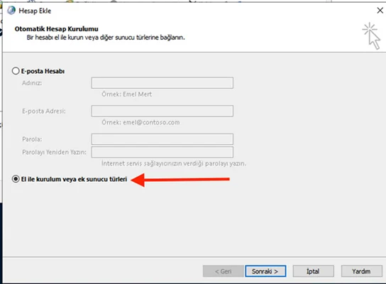 Outlook Mail Setup - Atak Domain