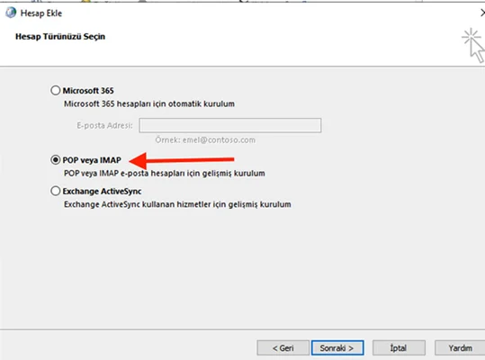 Outlook Mail Setup - Atak Domain