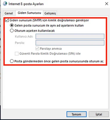 Outlook Mail Setup - Atak Domain