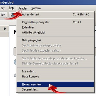Mozilla Thunderbird Mail Einrichtung