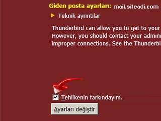 Mozilla Thunderbird Mail Einrichtung