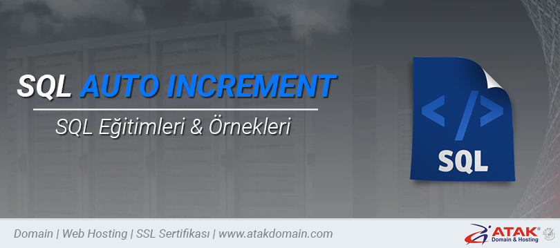 AUTO INCREMENT Nedir? Kullanımı Nasıldır? Örneklerle Anlatım
