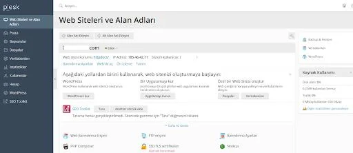 Web Hosting - Kontrol Panel Erişimi Nasıl Yapılır?