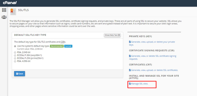 cPanel SSL Sertifikası Kurulumu - Atak Domain