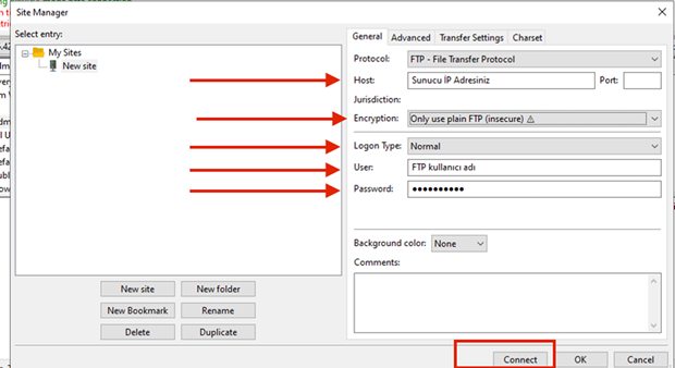 Plesk Panelde FTP Hesabı Bağlantısı Nasıl Yapılır? - Atak Domain