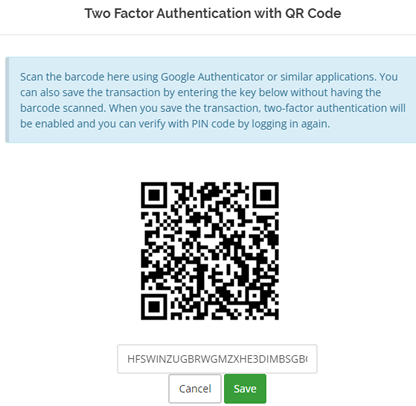 How to Activate Two Way Verification? - Atak Domain