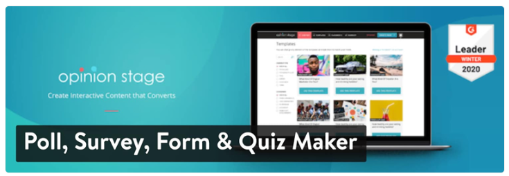 Most WordPress survey plugins to collect user responses