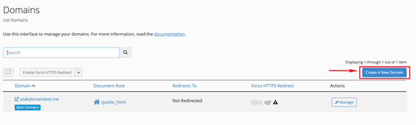 cPanel'de Subdomain Nasıl Oluşturulur?