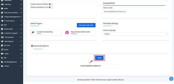 How Can I Install a Ready-Made Application on My Non-Primary Domain? (cPanel)