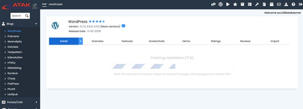 How Can I Install a Ready-Made Application on My Non-Primary Domain? (cPanel)