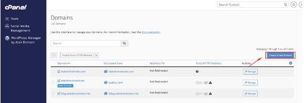 How can I add an addon domain to my Linux Hosting (cPanel) package?