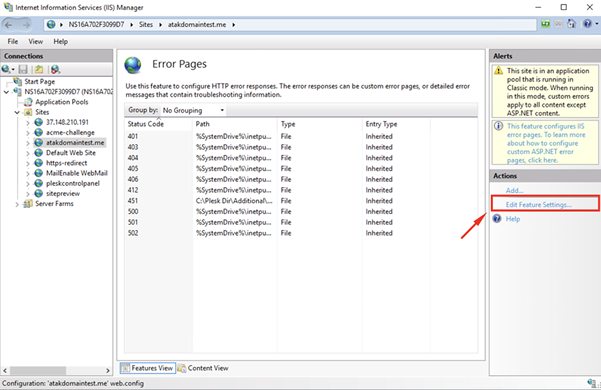 500 Internal Server Error Sayfası Nasıl Aktif Edilir?