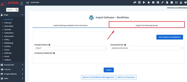 How to Migrate a Web Application via cPanel?
