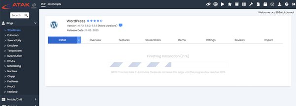 cPanel Web Hosting Hesabına Kolayca Web Uygulaması Y&uuml;kleme