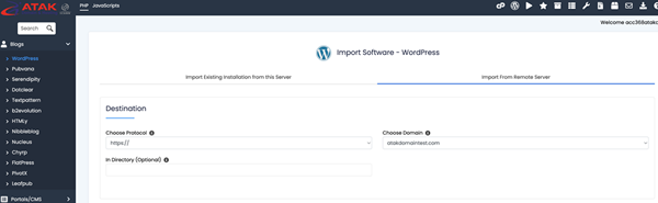 How to Migrate a Web Application via cPanel?