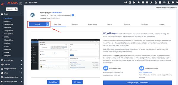 Web Hosting (cPanel) hesabıma web uygulamaları yükle
