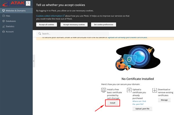 Web Siteniz İçin Ücretsiz SSL: cPanel ve Plesk Kurulumu