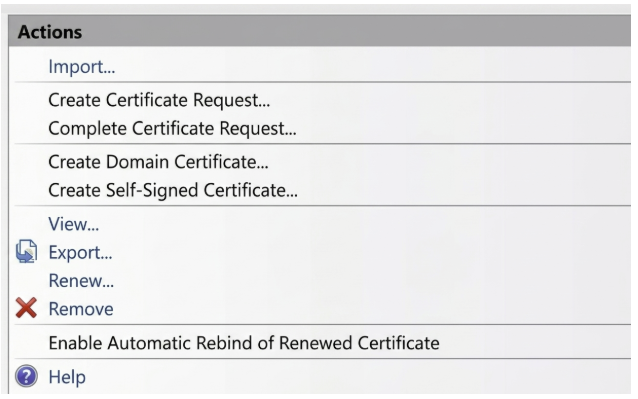 IIS SSL Kurulumu Nasıl Yapılır?