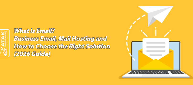 What Is Email? Business Email, Mail Hosting, and How to Choose the Right Solution (2026 Guide)