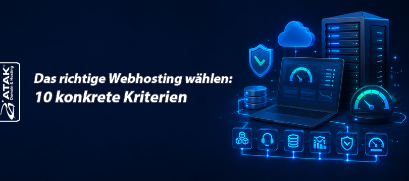Das richtige Webhosting wählen: 10 konkrete Kriterien