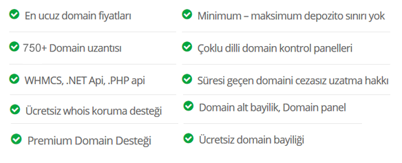 Özellikler Görseli
